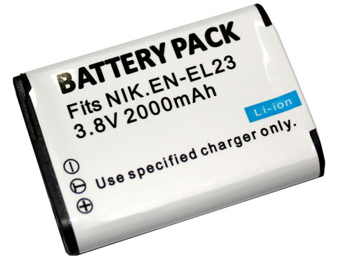 Baterai kamera penggantian untuk NIKON EN-EL23 