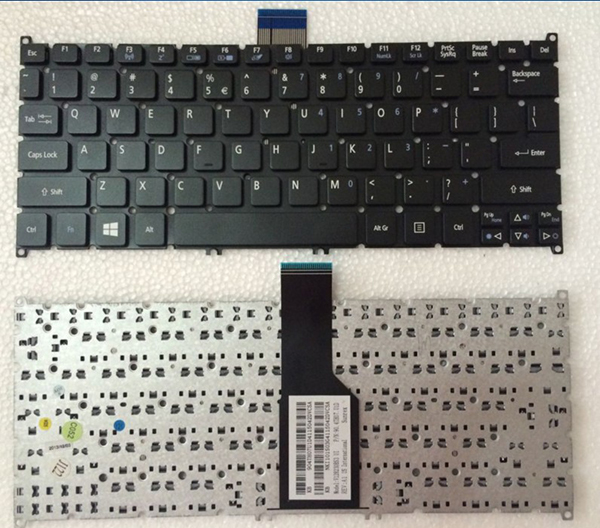 keyboard laptop penggantian untuk ACER Q1VZC 