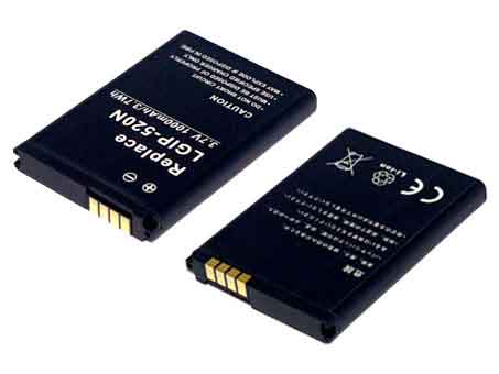 Mobiltelefon Batteri Erstatning for LG GD900 Crystal 