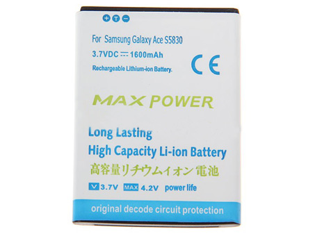 Mobile Phone Battery Replacement for SAMSUNG Galaxy ACE S5830 