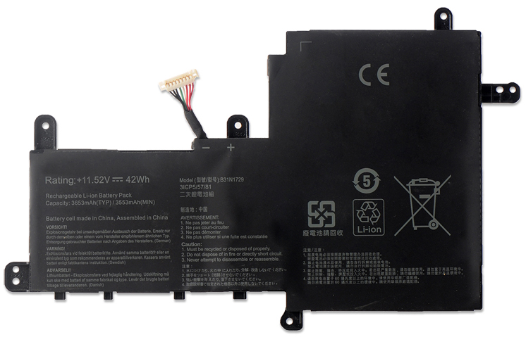 PC batteri Erstatning for asus VivoBook-S15-S530FN 