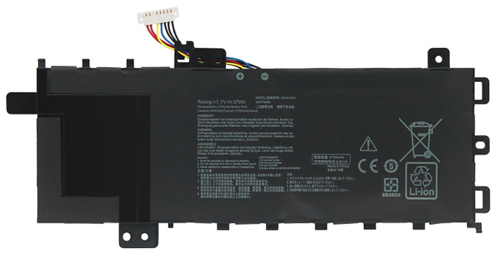 PC batteri Erstatning for asus VivoBook-15-F512JA 