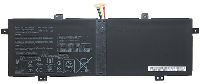 PC batteri Erstatning for asus ZenBook-14-UM431DA-Series 