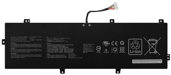 Baterie Notebooku Náhrada za Asus Zenbook-14-UX433FQ 