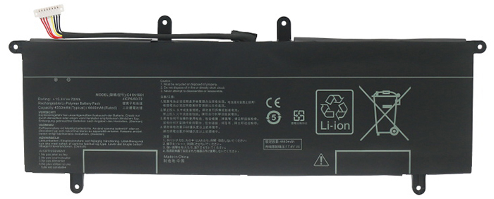PC batteri Erstatning for asus C41N1901 