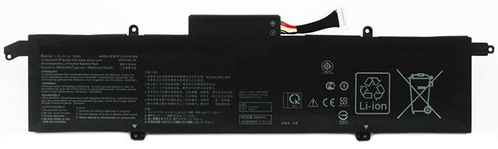 Baterai laptop penggantian untuk Asus ROG-Zephyrus-G14-GA401IU 