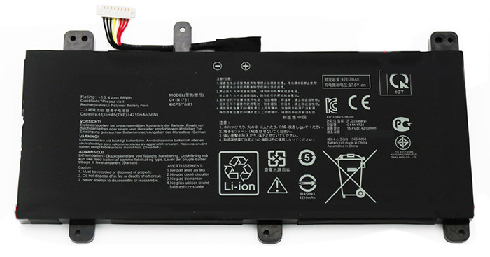 Laptop Battery Replacement for ASUS C41N1731 