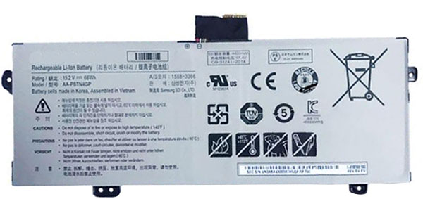 PC batteri Erstatning for SAMSUNG Odyssey-NP800G5H-X02US 