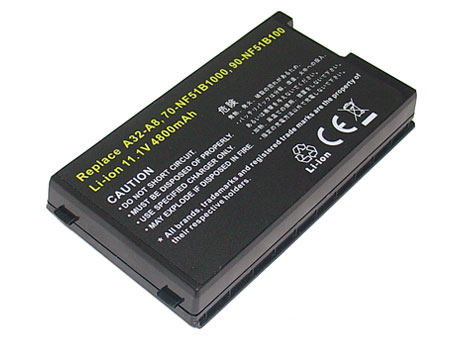 Laptop Battery Replacement for ASUS F8Sp 