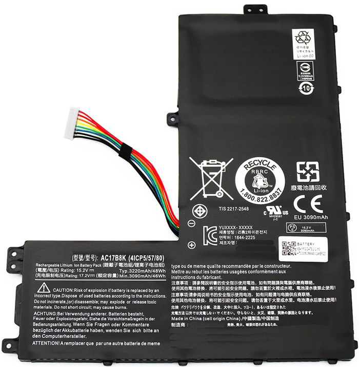 PC batteri Erstatning for Acer Swift-3-SF315-52G-898F 
