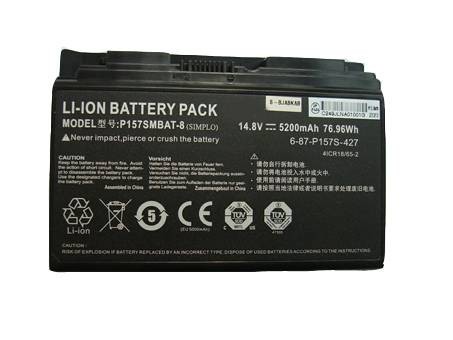 Baterai laptop penggantian untuk CLEVO 6-87-P157S-4272 