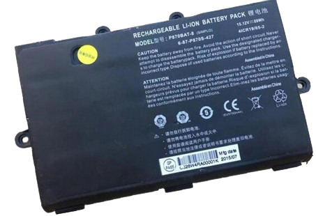 bateria do portátil substituição para CLEVO 6-87-P870S-4273 