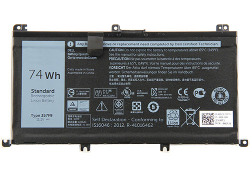 bateria do portátil substituição para dell 357F9 