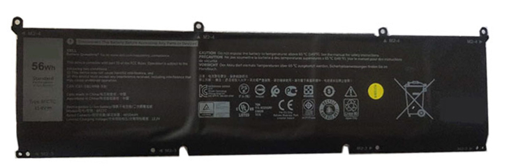 Baterai laptop penggantian untuk dell 08FCTC 