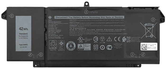 Baterai laptop penggantian untuk dell Latitude-5320-Series 