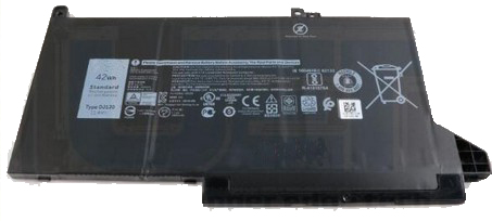 PC batteri Erstatning for Dell Latitude-12-7480 