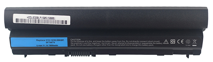 Laptop Battery Replacement for Dell F7W7V 