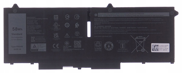 bateria do portátil substituição para DELL Latitude-14-7430-2-in-1 