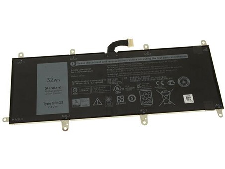 PC batteri Erstatning for Dell GFKG3 