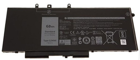 PC batteri Erstatning for Dell Precision-3520 