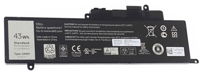 PC batteri Erstatning for dell Inspiron-11-3148 