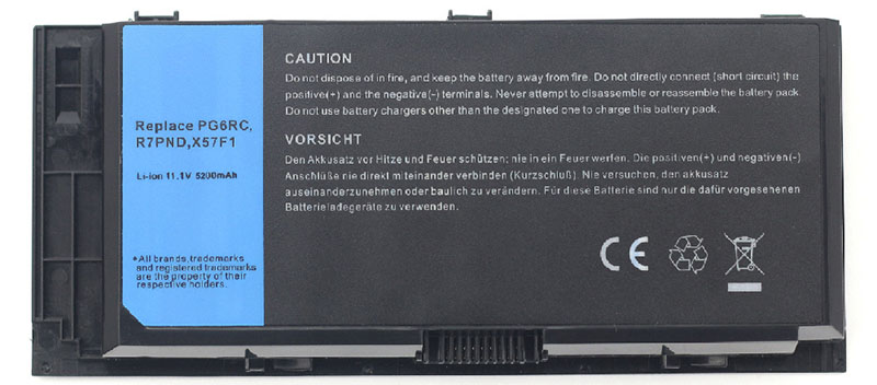 Laptop Battery Replacement for Dell PG6RC 