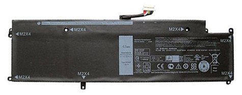 PC batteri Erstatning for dell WY7CG 