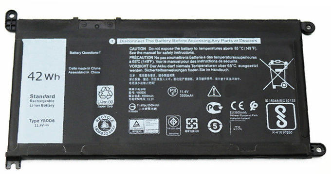 OEM Baterie Náhrada zaDELL inspiron 15 3000 5000 series YRDD6