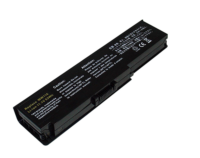 PC batteri Erstatning for dell KX117 