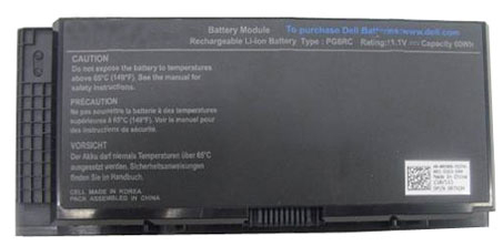 PC batteri Erstatning for dell Precision M6800 series 