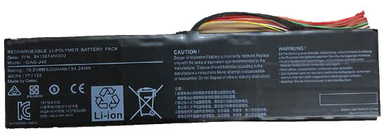 batérie notebooku náhrada za GIGABYTE Aero-14-W-CF2-Series 