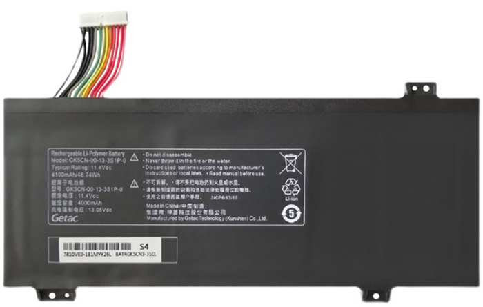 Laptop Battery Replacement for Getac GK5CN-03-13-3S1P-0 