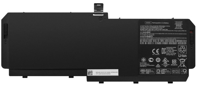 ノートパソコンのバッテリー 代用品 Hp ZBook-17-G5-Series 