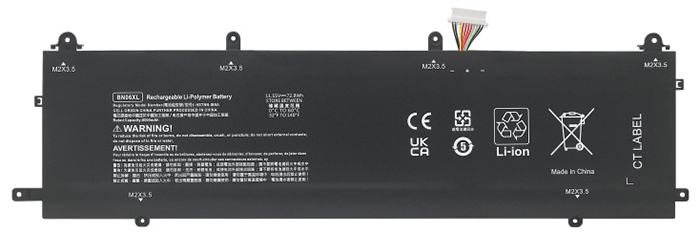 Baterai laptop penggantian untuk HP  Spectre-X360-15-EB0675NG 