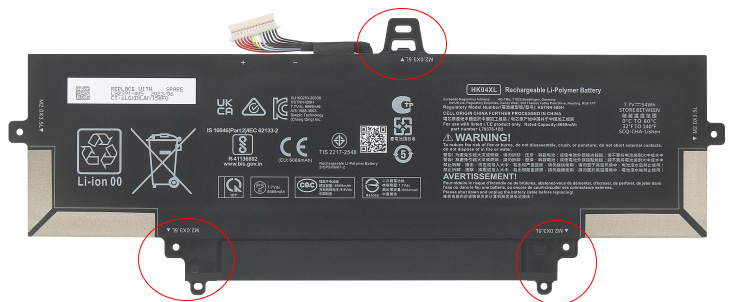 Laptop Battery Replacement for HP L84352-005 