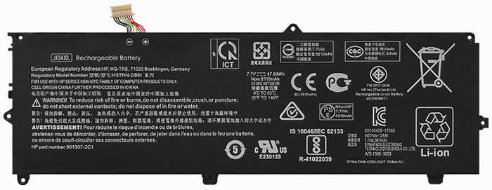 Laptop Battery Replacement for Hp 901247-855 