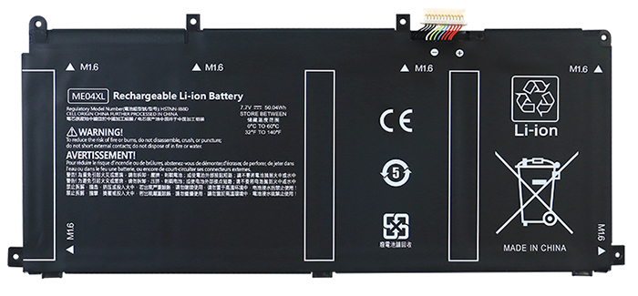 PC batteri Erstatning for Hp HSTNN-IB8D 