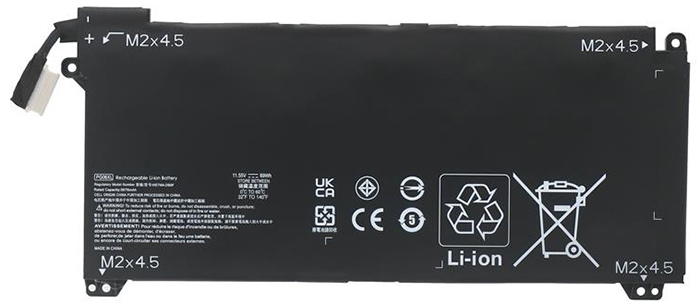 PC batteri Erstatning for Hp Omen-15-dh0001ns 