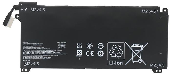 PC batteri Erstatning for Hp OMEN-15-dh0009nj 