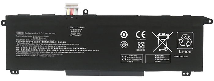 PC batteri Erstatning for Hp L84392-006 