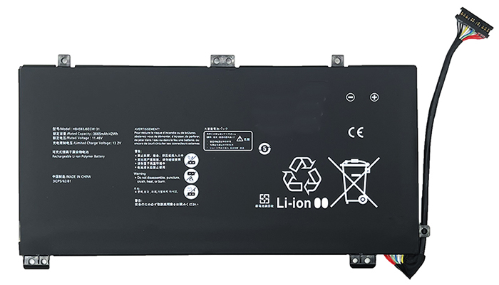 Baterai laptop penggantian untuk HUAWEI MateBook13-WRTB-WFH9F 