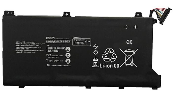 Laptop Battery Replacement for HONOR MagicBook-15-BoB-WAH9P 
