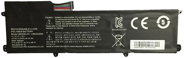 PC batteri Erstatning for LG Z360-GH60K 