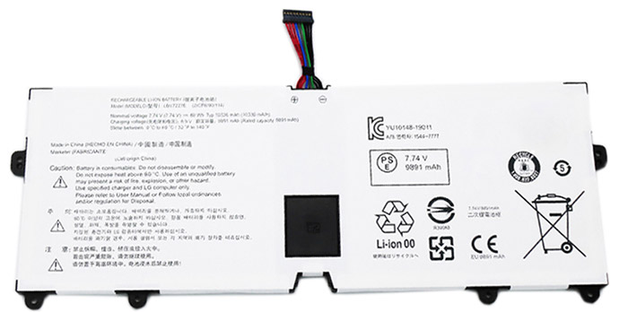 ノートパソコンのバッテリー 代用品 LG gram-17-2021-17Z90P 