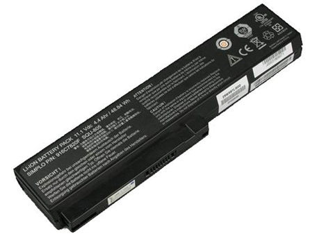 PC batteri Erstatning for HASEE HP550 