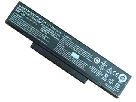PC batteri Erstatning for CLEVO M670 Series 