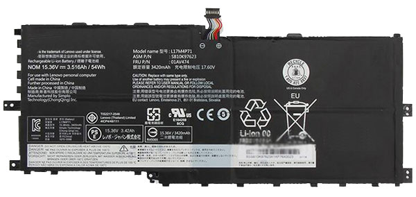 komputer riba bateri pengganti lenovo L17C4P71 