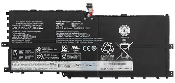 Laptop Battery Replacement for lenovo L17M4P71 