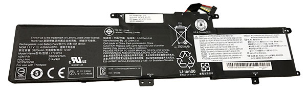 Baterai laptop penggantian untuk Lenovo ThinkPad-Yoga-L380-20M7001HGE 