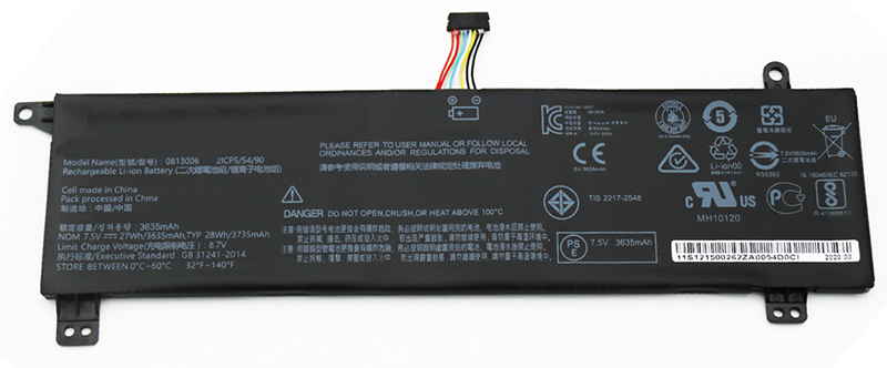 Baterie Notebooku Náhrada za Lenovo IdeaPad-120S-11IAP(81A4005YGE) 